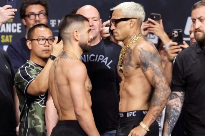 Ilia Topuria vs. Charles Oliveira, UFC 317