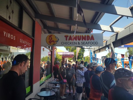 The Tour Down Under is in Tanunda