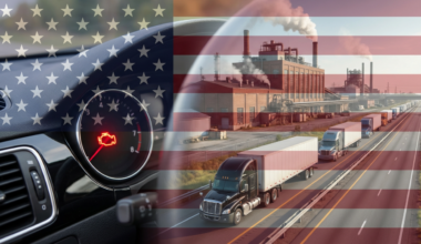 Warning lights flash for U.S goods economy