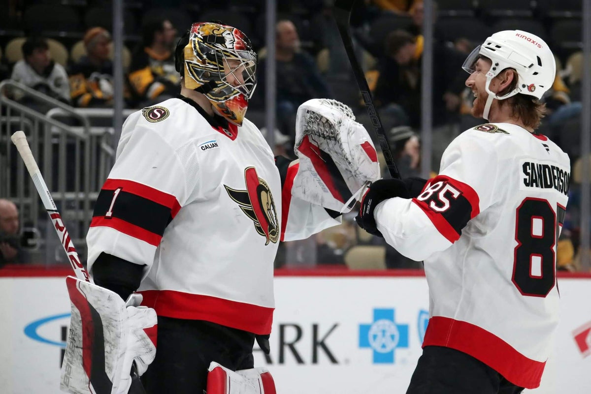 Senators’ Jake Sanderson apologizes for Leevi Meriläinen comments: ‘I’m pretty embarrassed’