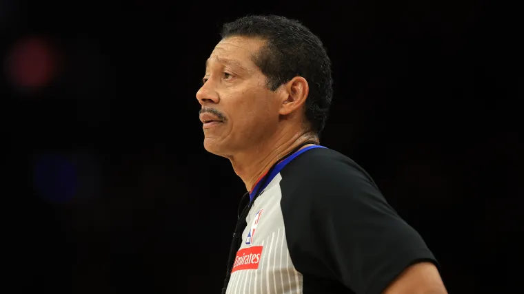 NBA fan-favorite referee Bill Kennedy exits 76ers/Magic game in wheelchair after injury image