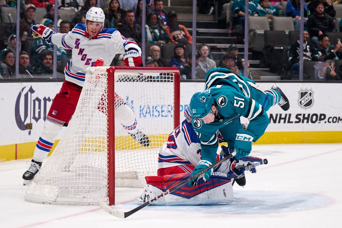 New York Rangers vs. San Jose Sharks Open Thread