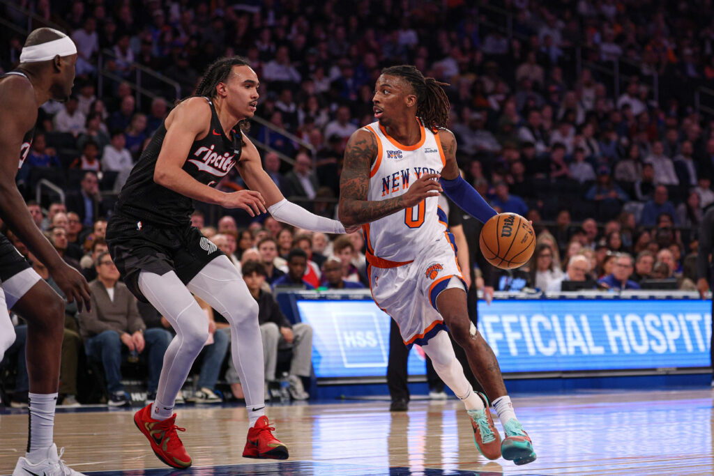 New York Knicks vs Portland Trail Blazers