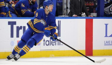 Sabres’ Josh Norris leaves game vs. Flyers with upper-body injury