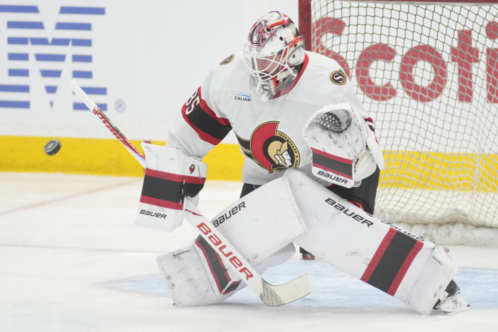 Goalie Notes: Ullmark, Senators, Reimer