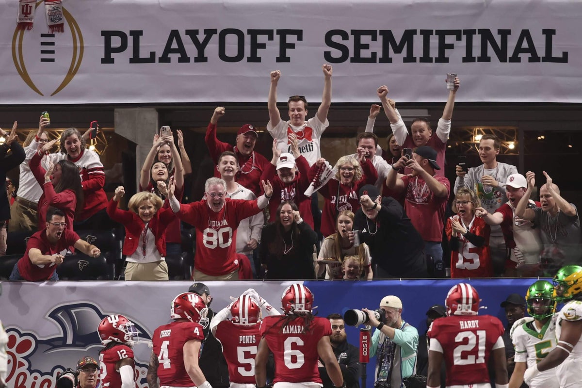 Where did all these Indiana football fans come from? Why it’s a CFP takeover like no other