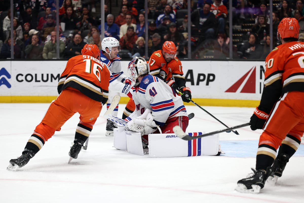Ducks Edge Rangers 5-3 in Intense Road Showdown