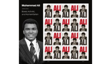 USPS Honors Boxing Champion Muhammad Ali With Forever Stamps