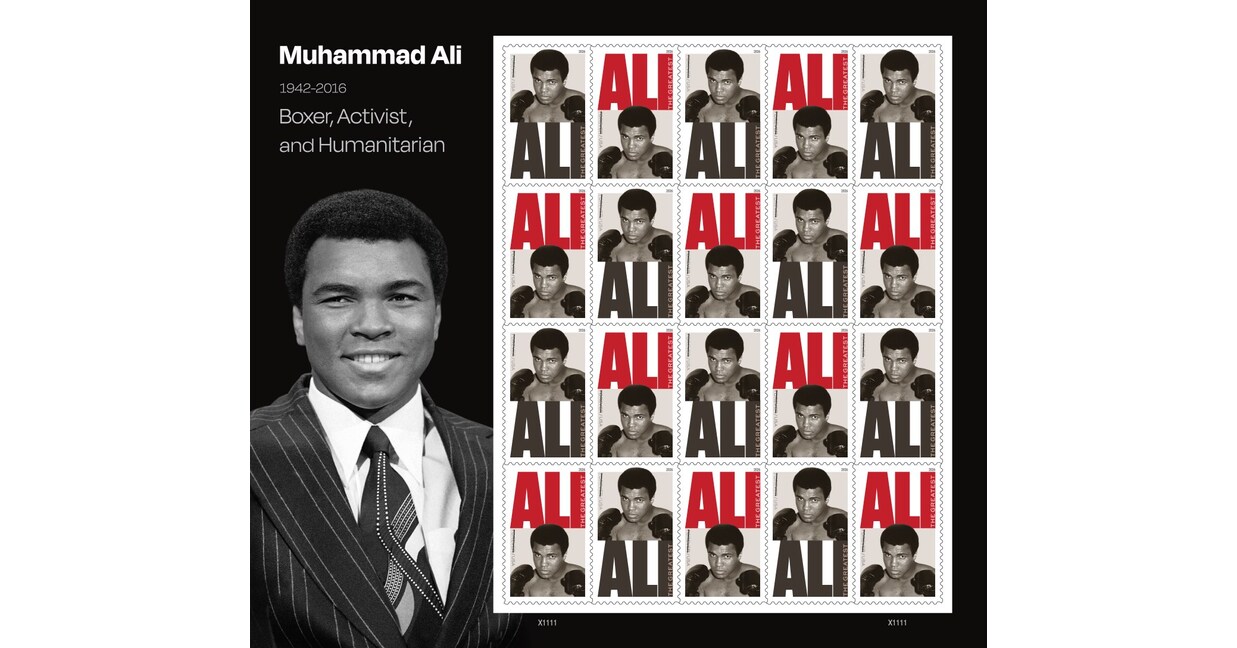 USPS Honors Boxing Champion Muhammad Ali With Forever Stamps