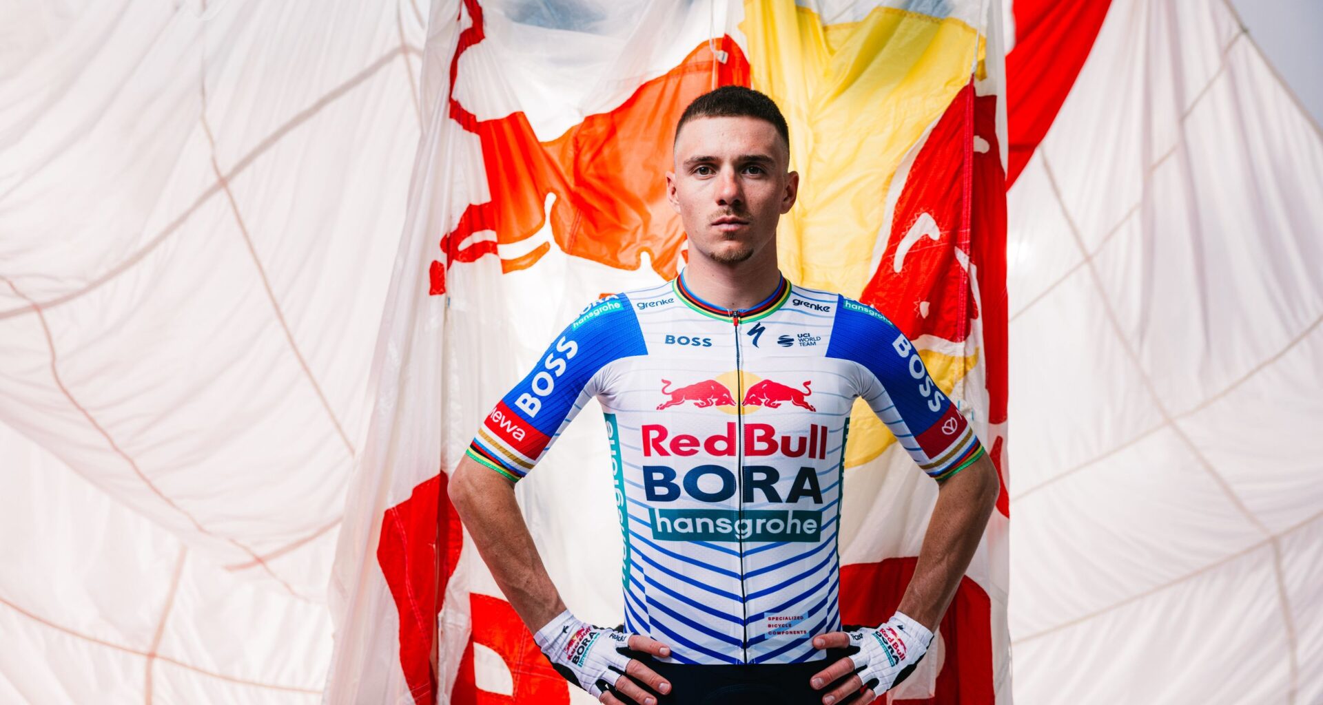 'Next Chapter, New Wings' – Remco Evenepoel shows off new colours as next phase of sparkling career with Red Bull-Bora-Hansgrohe gets underway