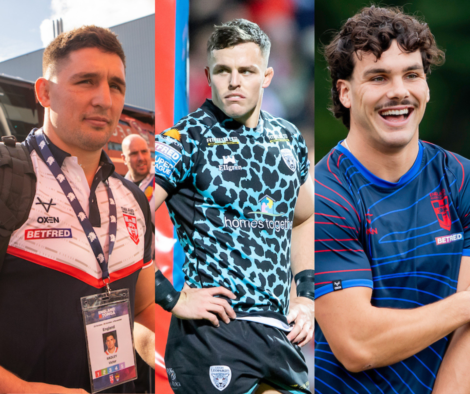 NRL stars Victor Radley, Kai O'Donnell and Herbie Farnworth