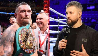Carl Froch names the ‘powerful’ heavyweight that Oleksandr Usyk should face next