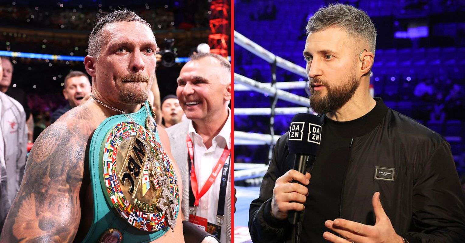 Carl Froch names the ‘powerful’ heavyweight that Oleksandr Usyk should face next