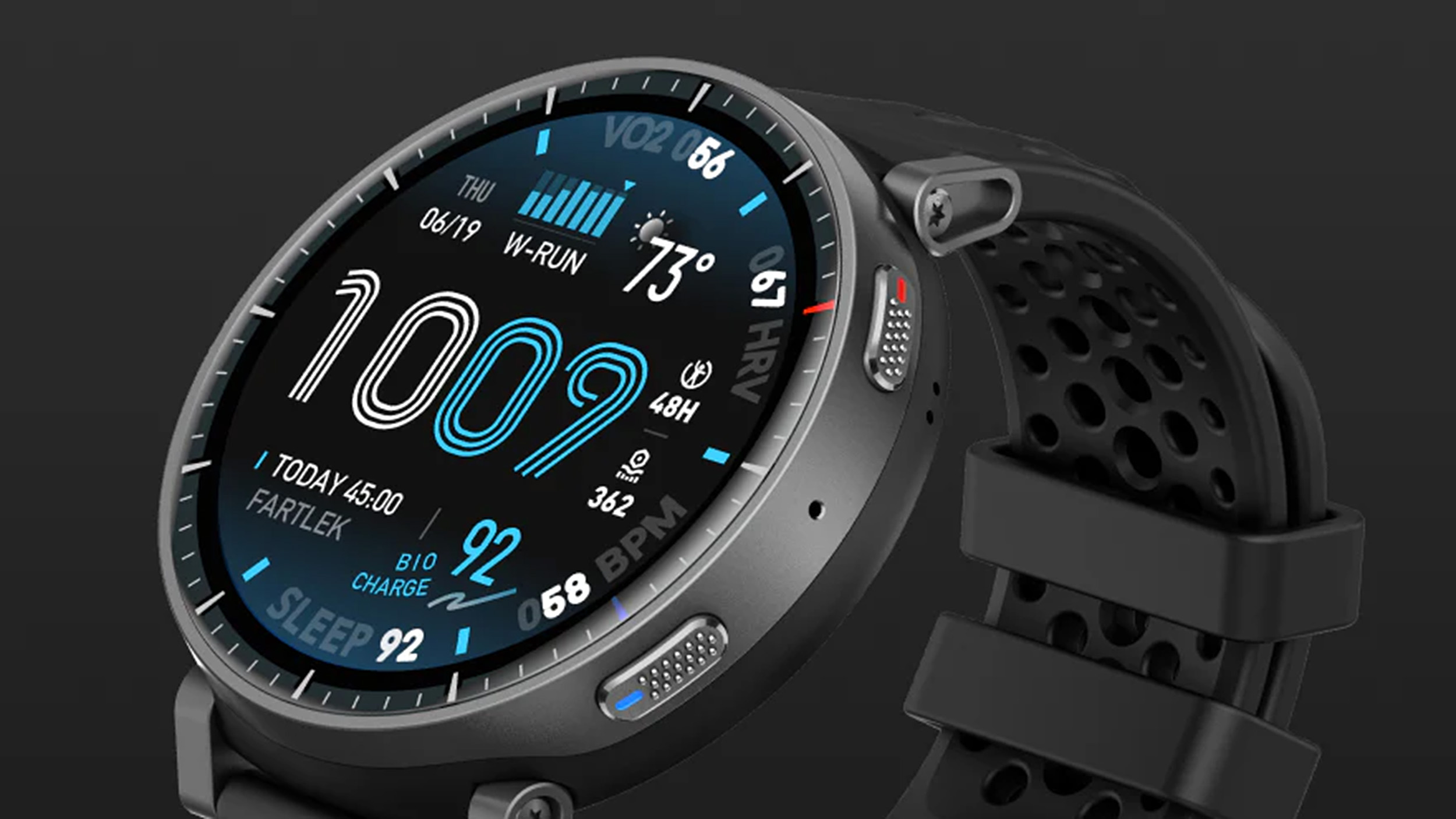 Amazfit Active Max screen close-up