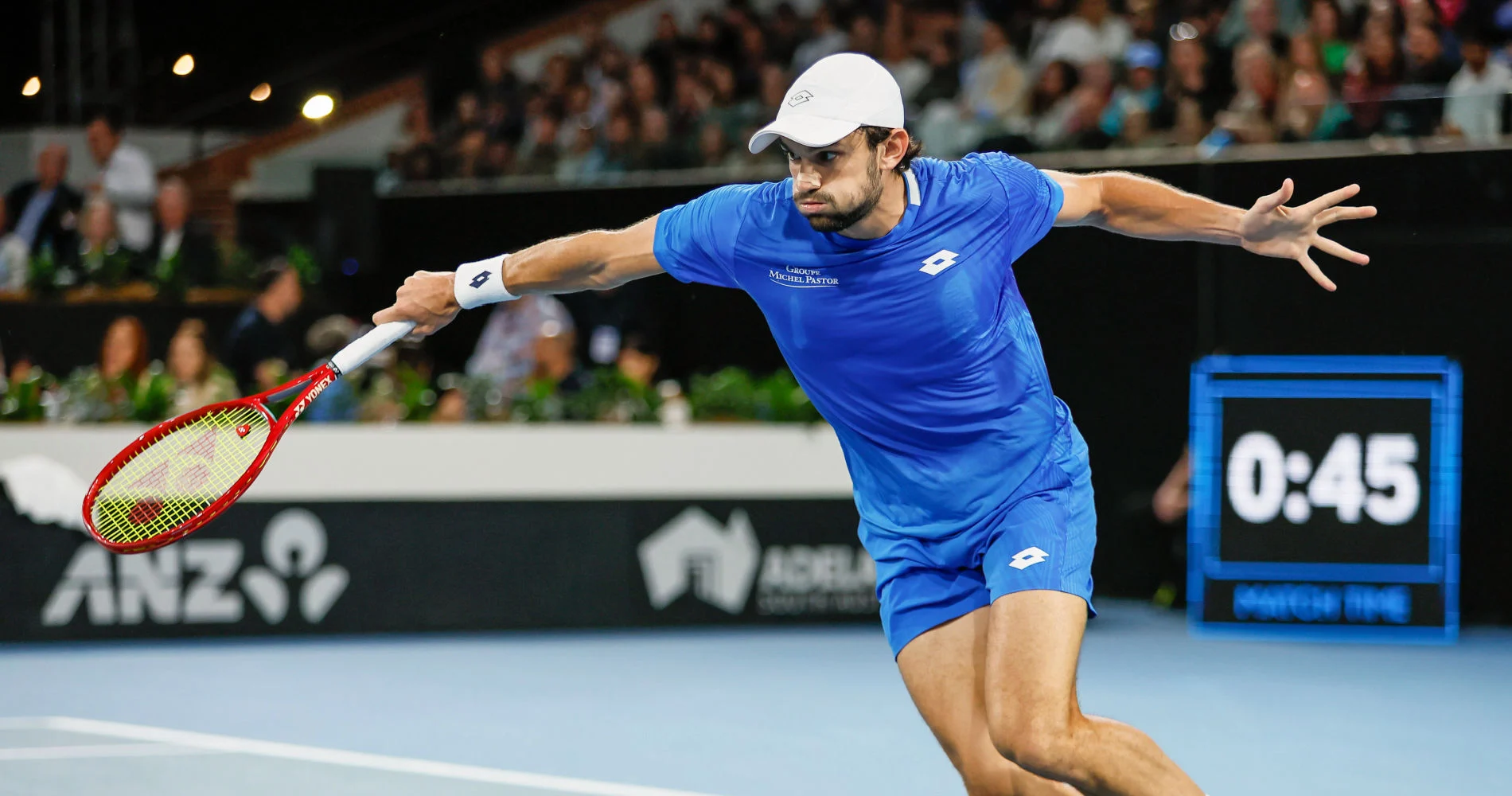 Vacherot’s elite run continues at the Australian Open