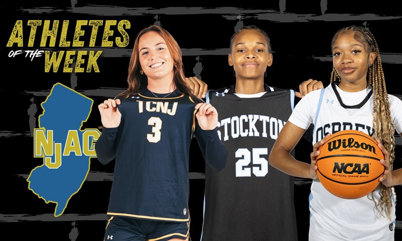 TCNJ's Fricker, Stockton's Enalls and Evans Earn NJAC Women's Basketball Weekly Honors