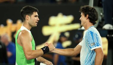 Walton surrenders to Alcaraz: "He is a tennis player different from the rest, it has been very fun to play with him." Photo: Getty Images