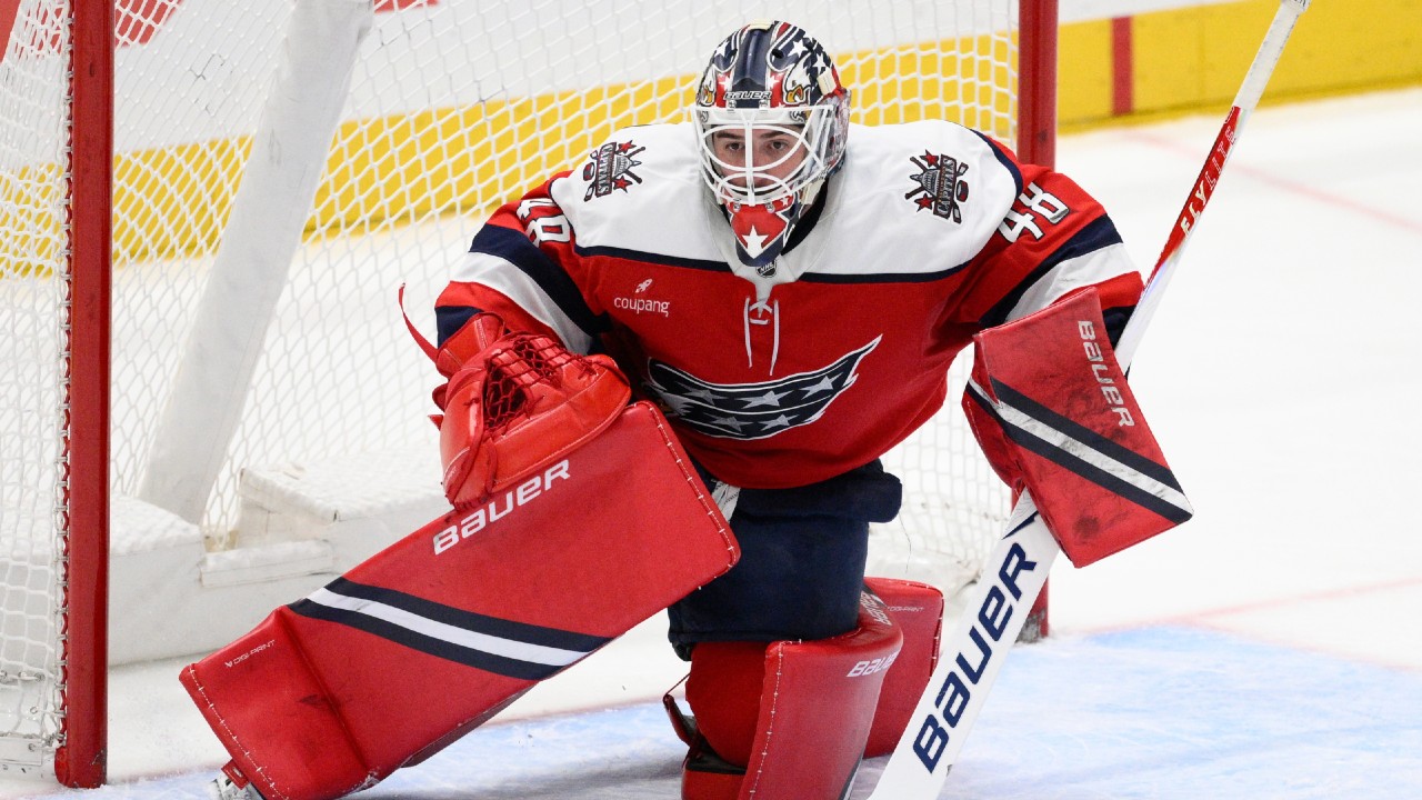 Capitals' Logan Thompson dealing with injury ahead of Olympics