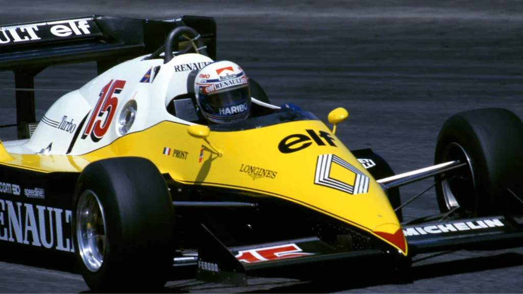 The most recent F1 South African Grand Prix winner, Alain Prost