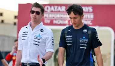 James Vowels discusses Formula 1 2026 plans with Williams