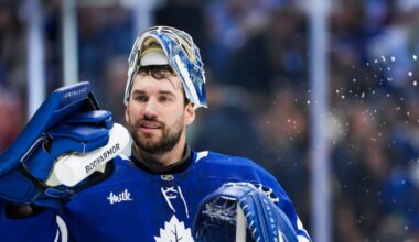 What's the Leafs' goaltending plan when Stolarz returns?