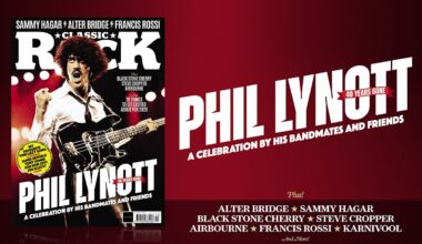 The cover of Classic Rock 349, featuring Phil Lynott
