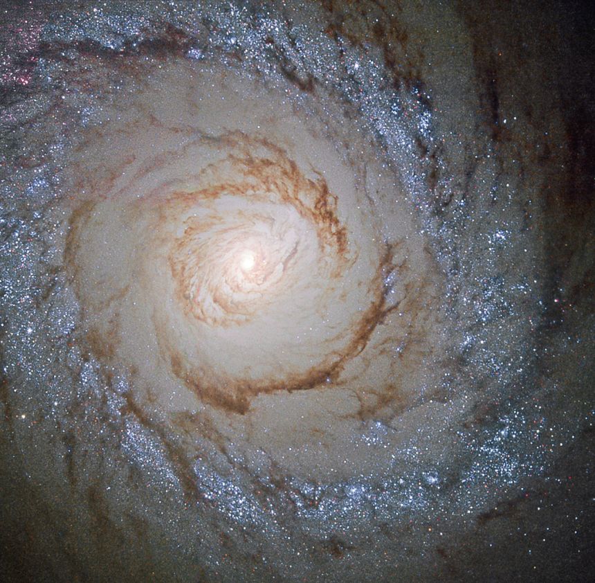 The galaxy Messier 94 is located 16 million light-years away from Earth<strong>.</strong>