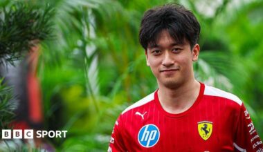 Luke Littler celebrates winning the 2026 PDC World Championship as tickertape falls