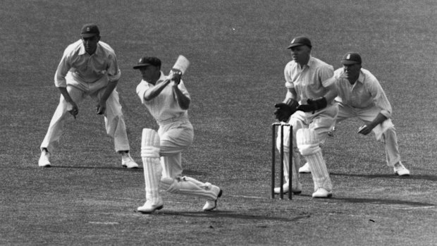 Don Bradman bats for Australia against England in 1930. But what was he really like?