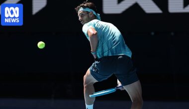 Darderi's tantrum against Sinner, and Ostapenko nails opponent in the face — quick hits from the Australian Open