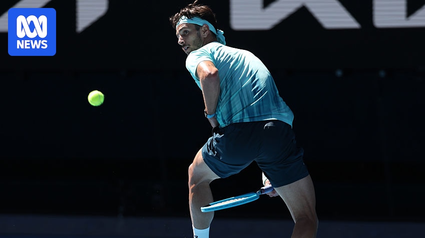 Darderi's tantrum against Sinner, and Ostapenko nails opponent in the face — quick hits from the Australian Open