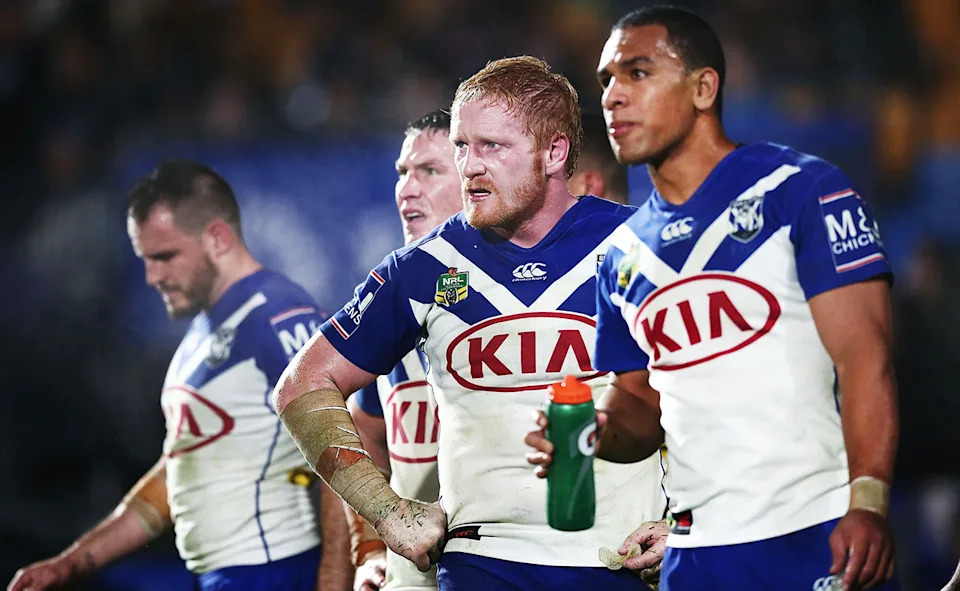 James Graham in action for the Canterbury Bulldogs.