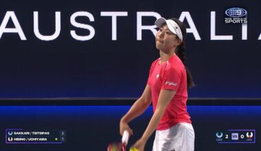 Sakkari & Tsitsipas v Hibino & Uchiyama