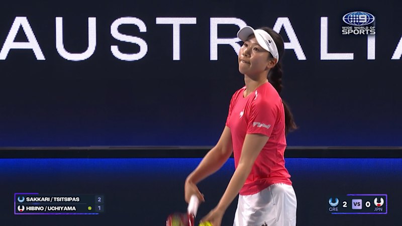 Sakkari & Tsitsipas v Hibino & Uchiyama