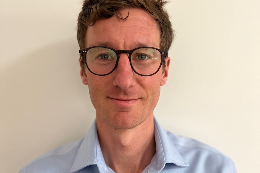 Man smiling at camera