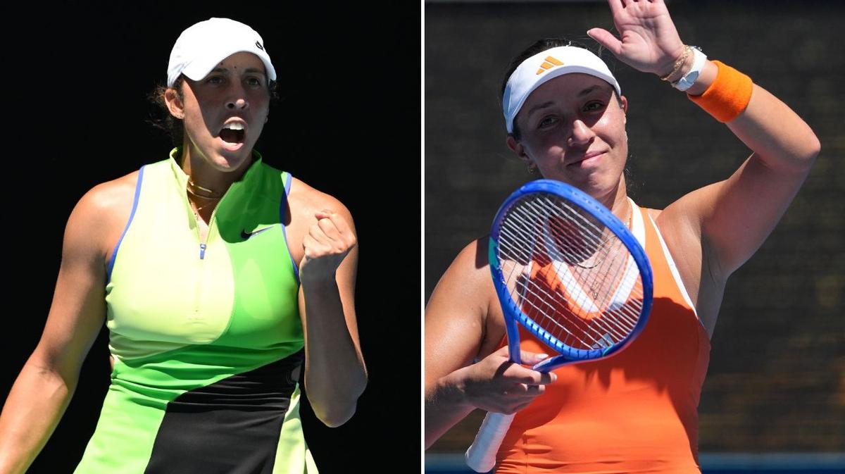 Friends Madison Keys and Jessica Pegula set up Australian Open showdown after easy third-round wins