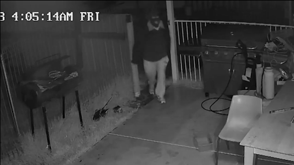 Jonathan Richard Anthony can be seen entering the property.