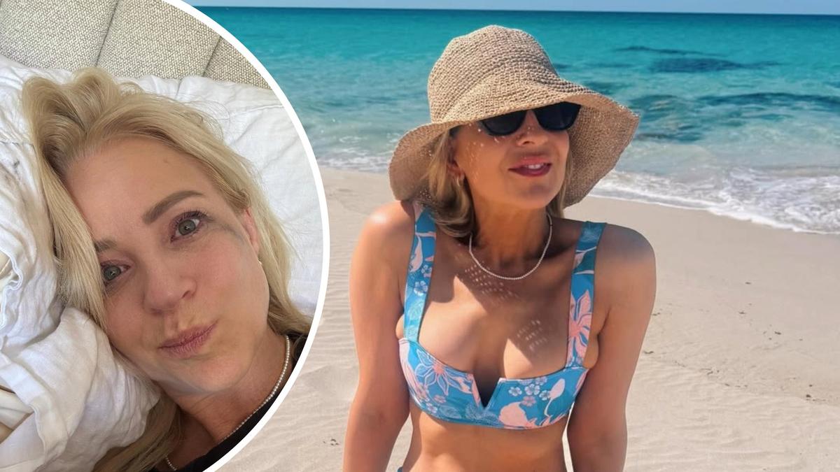 Carrie Bickmore: Radio host flooded by celeb and fan messages after posting vulnerable crying selfie from bed