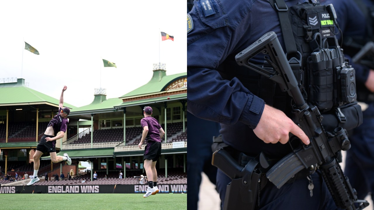 Sydney Cricket Ground Ashes Test to see unprecedented NSW police presence and visible long-arm weapons deployed