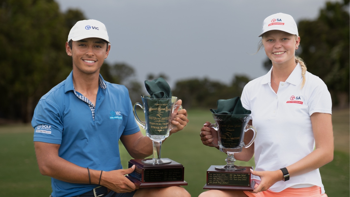 Abel Eduard, Raegan Denton earn Master of the Amateurs victories – Australian Golf Digest