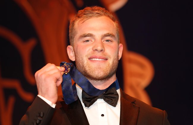 Mitchell claimed 28 votes to win the Brownlow in 2018, a year after finishing third in the count.
