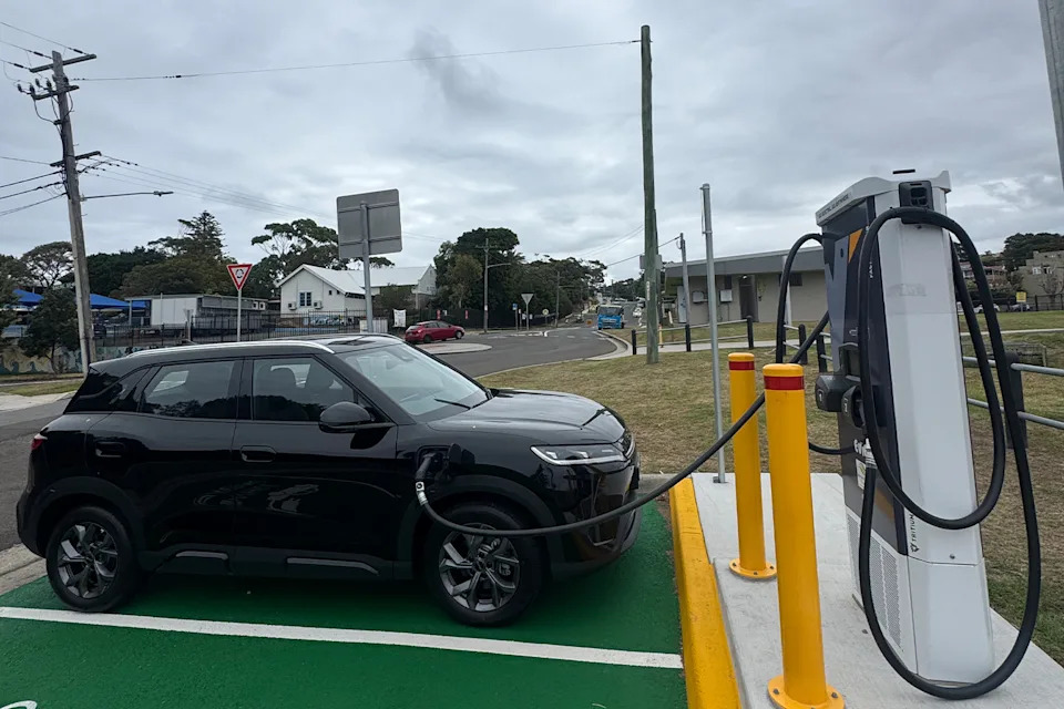 It was surprisngly easy, and cost effective, to charge up the EV. Source: Yahoo Lifestyle