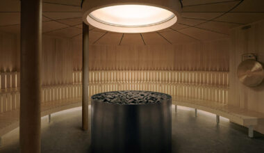 aesop and recess open montreal bathhouse as designer's dream space