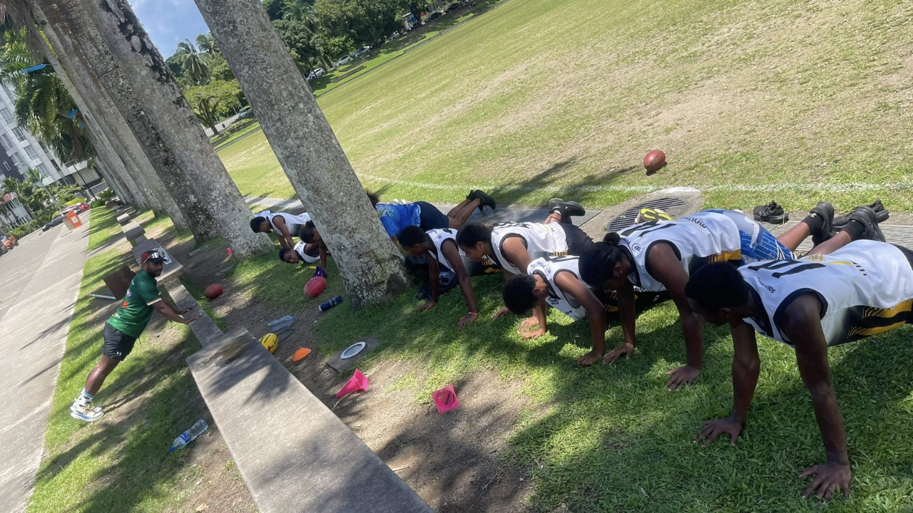 Athletes gears up for AFL South Pacific Talent Camp – FBC News