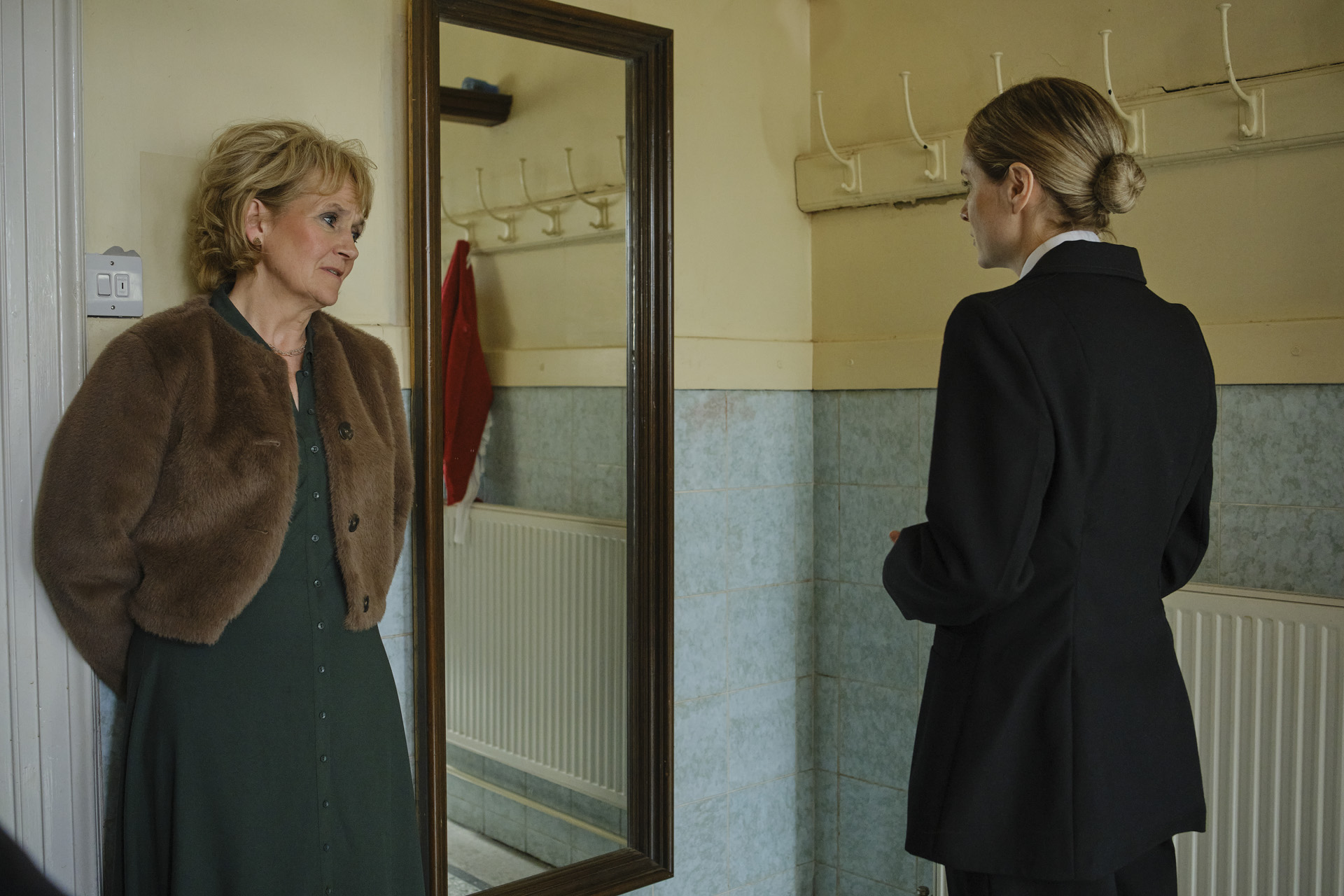 Lorraine Ashbourne as Molly & Sophie Rundle as Joanna Marshall in After the Flood