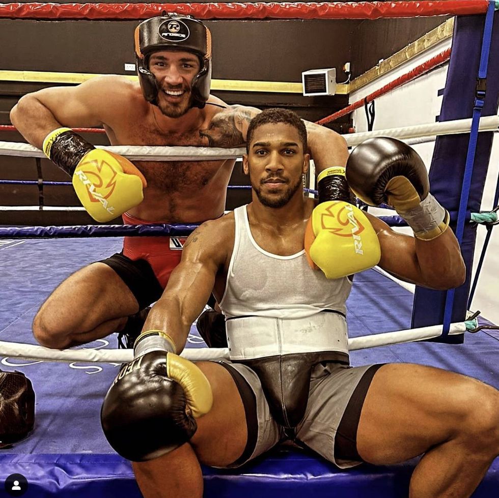 Agron Smakici previously sparred with Anthony Joshua, in addition to Tyson Fury