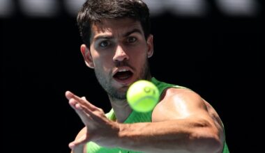 Alcaraz marches into the last eight at AO 2026