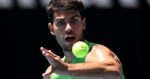 Alcaraz marches into the last eight at AO 2026