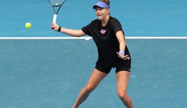 Anisimova ready to embrace extra expectations at AO 2026