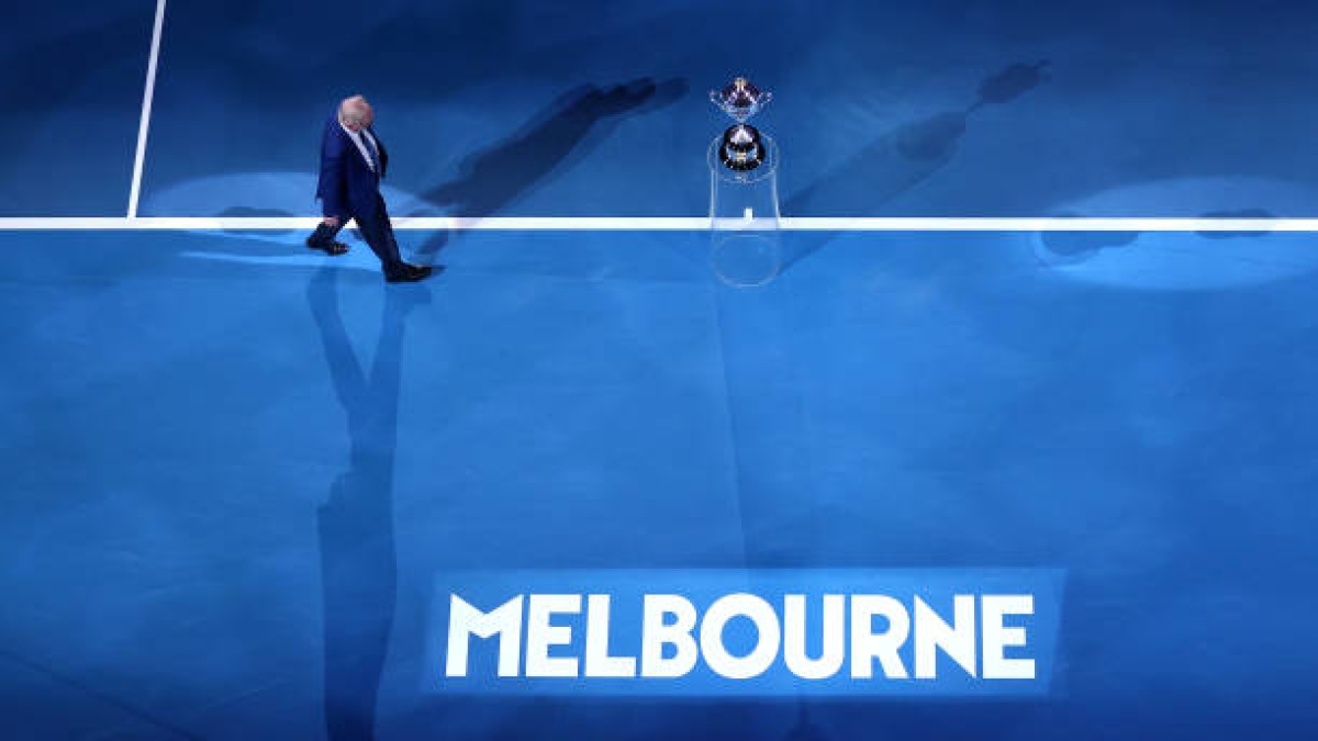 Love between tennis players at Australian Open 2026. Photo: gettyimages